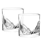 Heavy Crystal Whiskey Glasses Gift Set for Men