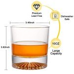 Whiskey Rocks Glass Set with Ice Ball Molds