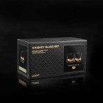 Heavy Crystal Whiskey Glasses Gift Set for Men