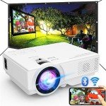 WiFi Bluetooth Mini Projector for Outdoor Movies