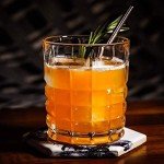 DeeCoo Set of 6 Whiskey Glasses for Your Mancave