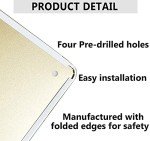 Funny No Trespassing Metal Sign for Mancave Decor