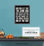 Christian Quotes Wall Art for Mancaves