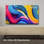 TCL 50" 4K LED Smart TV with Roku
