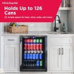 Frigidaire 126 Can Stainless Steel Beverage Cooler