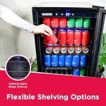 Frigidaire 126 Can Stainless Steel Beverage Cooler