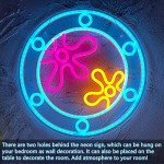 Ocean World Neon Porthole Light for Mancave