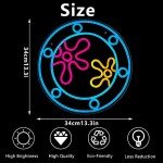 Ocean World Neon Porthole Light for Mancave