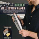 12-Piece Mixology Bartender Kit with Bamboo Stand