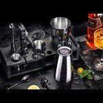 24-Piece Stainless Steel Cocktail Shaker Set