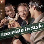 10-Piece Bartender Kit with Mahogany Stand