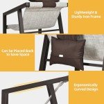 Stylish 3-Piece Mancave Patio Bistro Set