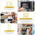 Stackable Adult Lunch Box in Nature Green