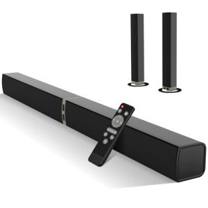 MZEIBO 32-Inch Bluetooth Sound Bar for TV