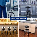 Heavy Duty Adjustable Hydraulic Garage Bar Stool