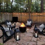 TIKI Smokeless 25" Patio Fire Pit, Black