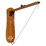 Wall-Mounted Ring Toss Game for Adults