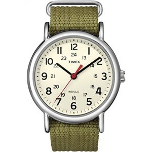 Timex Weekender Olive Strap Watch for Everyone