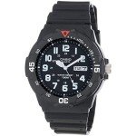 Casio Men's Date Indicator Black Dive Watch