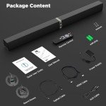MZEIBO 32-Inch Bluetooth Sound Bar for TV