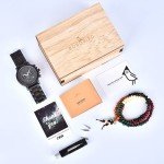 Personalized Engraved Wooden Watch for Him