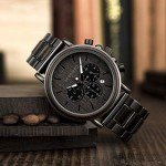 Personalized Engraved Wooden Watch for Him