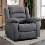 Oversized Electric Recliner Chair for Mancave
