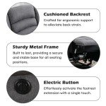 Oversized Electric Recliner Chair for Mancave