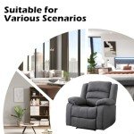 Oversized Electric Recliner Chair for Mancave