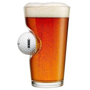 Real Golf Ball Pint Glass - 16oz