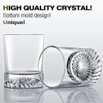 Set of 4 Old Fashioned Whiskey Glasses