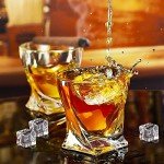 Set of 4 Old Fashioned Whiskey Glasses