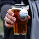 Real Golf Ball Pint Glass - 16oz