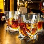 Set of 4 Old Fashioned Whiskey Glasses