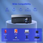 NexiGo PJ20 Outdoor Movie Projector with WiFi