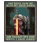 Christian Wall Art for the Mancave Decor