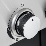 Black 6-Burner Freestanding Gas Grill with Side Burner