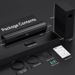 Saiyin 2.1CH Soundbar with Subwoofer for TV