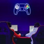 Gamer Neon Gamepad LED Sign for Room Decor