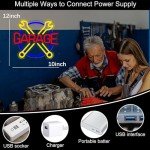 Neon Check Engine Sign for Mancave Decor