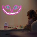 Cheshire Cat Neon Sign for Mancave Decor