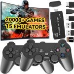 Retro Wireless Game Console with 20,000+ Games