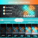 Dimmable Wrench Neon Sign for Mancave Decor