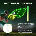 Eagle Neon Sign for Man Cave & Game Room