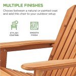 Adirondack Folding Chair for Outdoor Relaxation