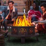 35-Inch Octagonal Wood-Burning Fire Pit