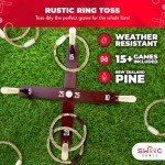 Rustic Ring Toss Game for Man Caves