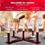 Rustic Ring Toss Game for Man Caves