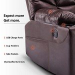 MCombo Electric Recliner Sofa with Massage & Heat