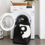 Fun Black 8 Ball Rug for Mancave or Game Room